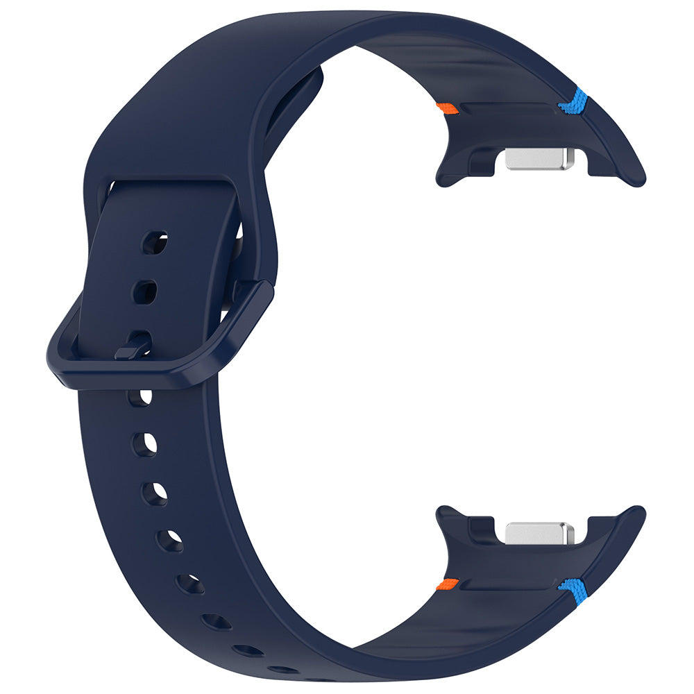 Curea smartwatch Techsuit Watchband (W079) compatibil cu Samsung Galaxy Watch8 40mm/Watch8 44mm/Watch8 Classic, Albastru Depths