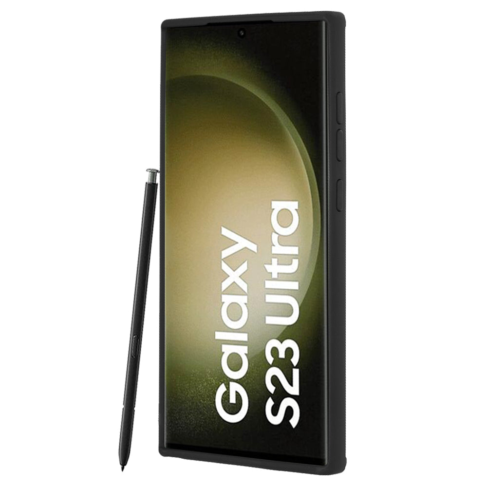 Husa de protectie Techsuit Glinth compatibil cu Samsung Galaxy S23 Ultra, Negru