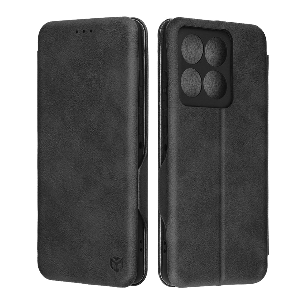 Husa de protectie Techsuit Safe Wallet Plus compatibil cu Motorola Edge 60 Pro, Negru