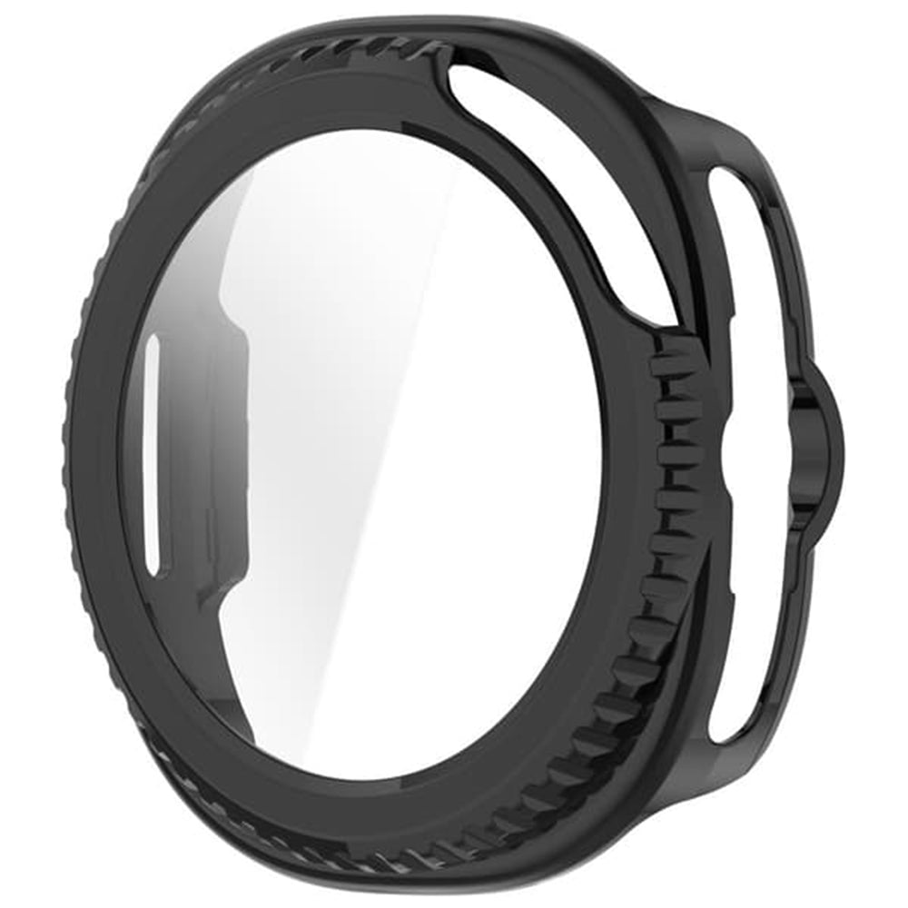 Folie de protectie smartwatch Techsuit Defense360 Pro + Screen Protector compatibil cu Samsung Galaxy Watch8 Classic, Negru Mat