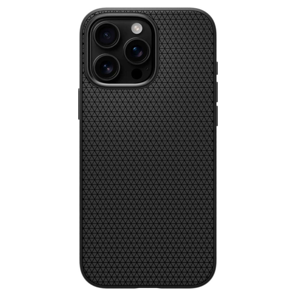 Husa de protectie Spigen Liquid Air "T" MagSafe (ACS09116) compatibil cu iPhone 16 Pro, Negru Mat