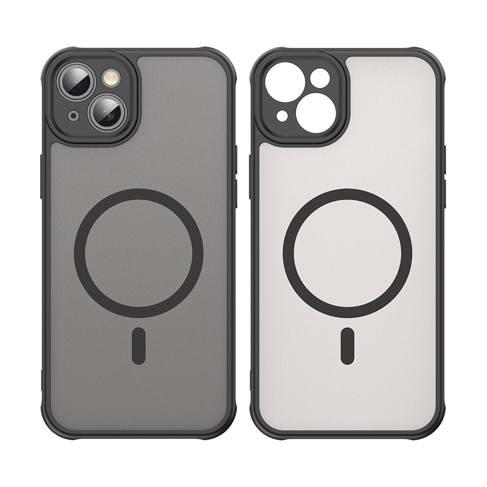 Husa de protectie Techsuit HaloFrost II MagSafe compatibil cu iPhone 14 Plus, Negru