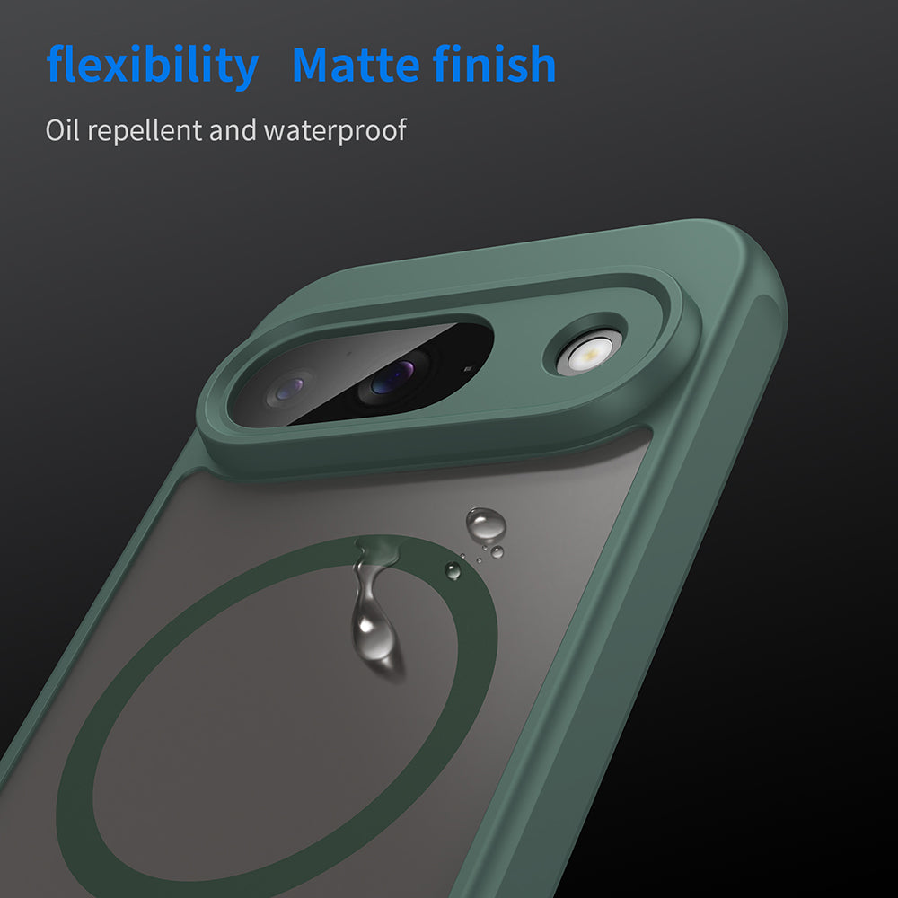 Husa de protectie Techsuit HaloFrost II MagSafe compatibil cu Google Pixel 9, Verde