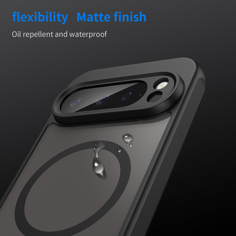 Husa de protectie Techsuit HaloFrost II MagSafe compatibil cu Google Pixel 9 Pro, Negru