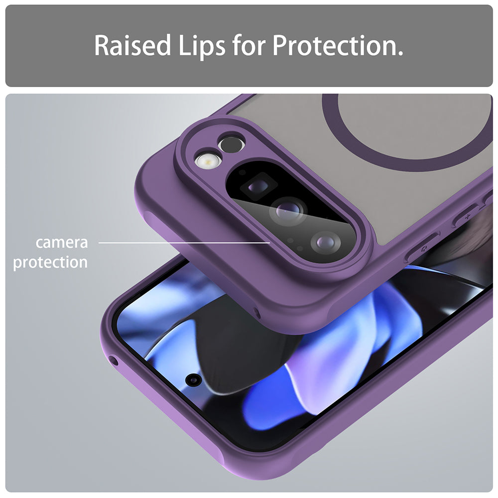 Husa de protectie Techsuit HaloFrost II MagSafe compatibil cu Google Pixel 10 Pro, Mov