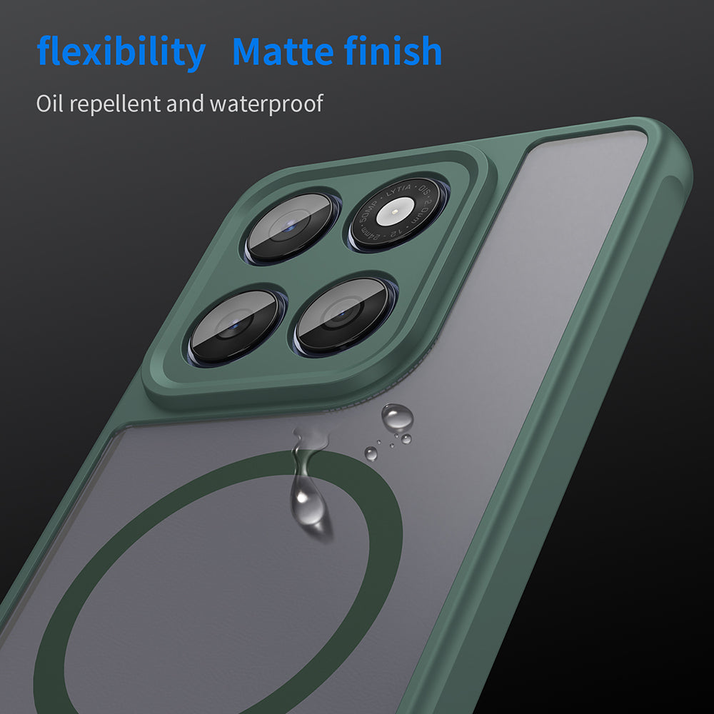 Husa de protectie Techsuit HaloFrost II MagSafe compatibil cu Motorola Edge 60 / 60 Fusion, Verde