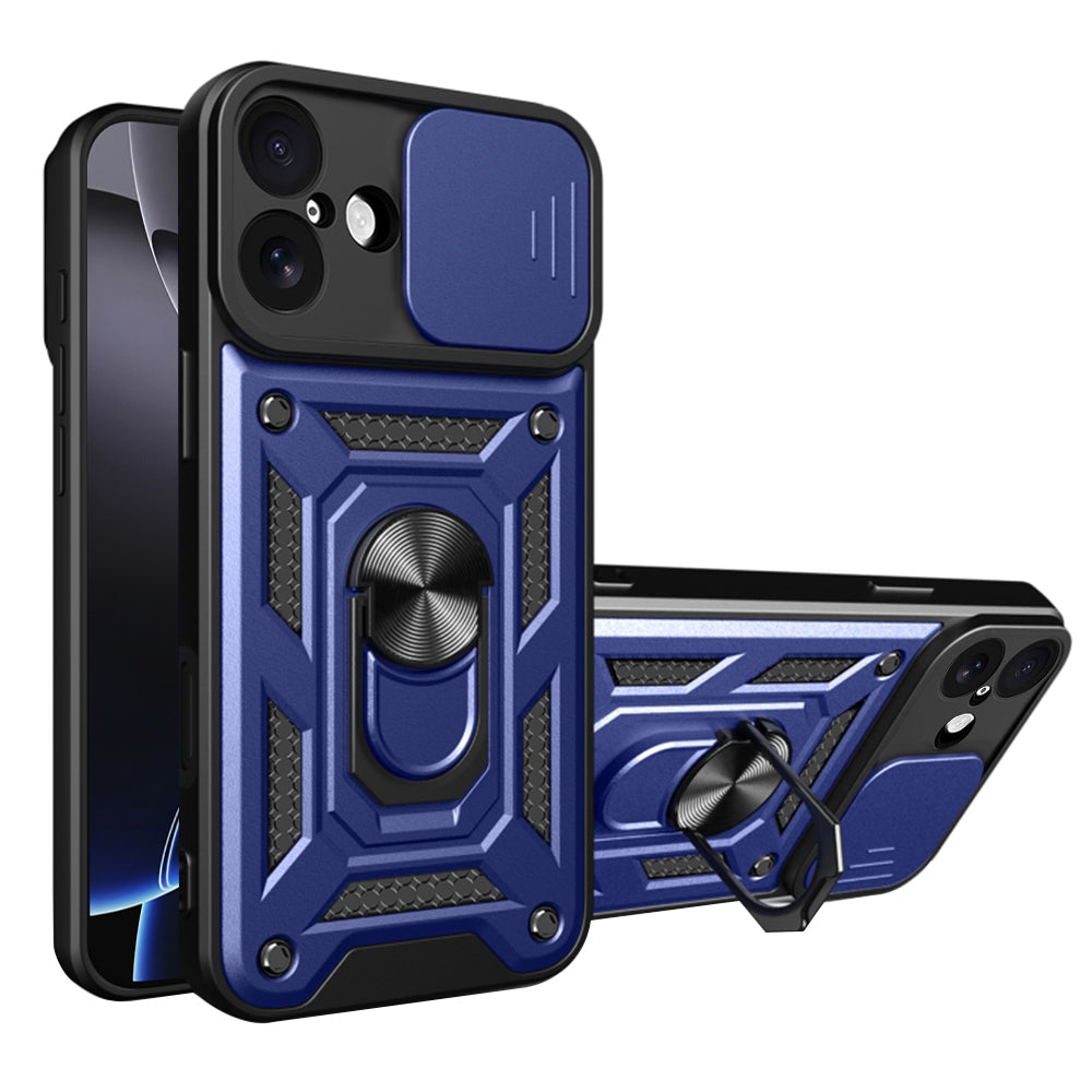 Husa de protectie Techsuit CamShield Series compatibil cu iPhone 17, Albastru