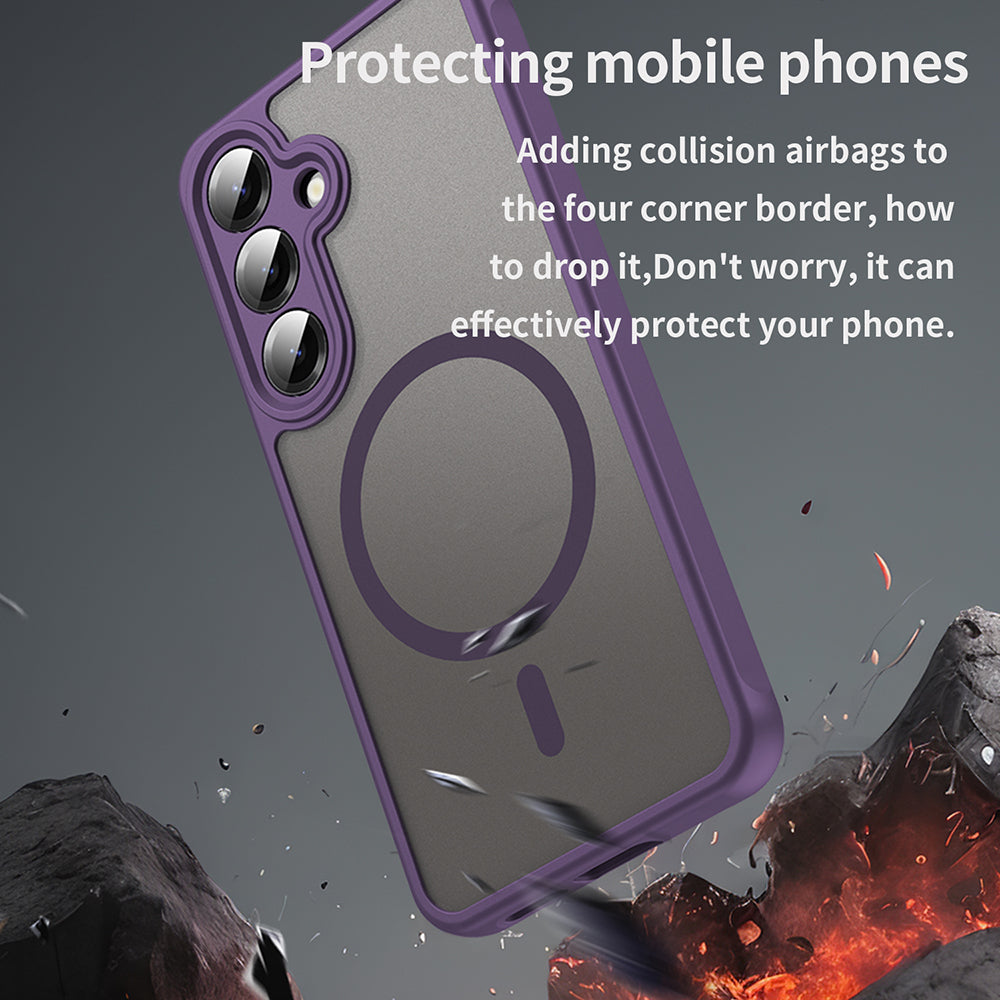 Husa pentru Samsung Galaxy S24 Plus / S25 Plus - Techsuit HaloFrost II MagSafe - Purple
