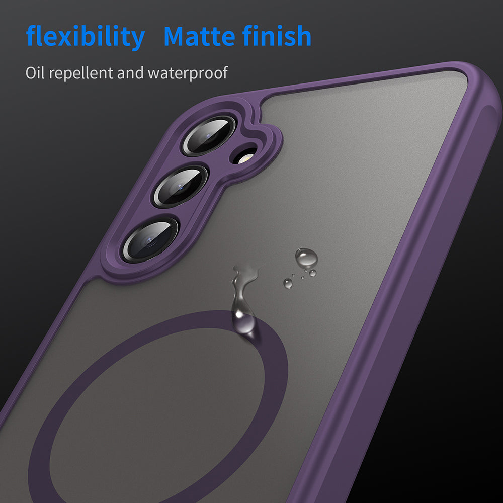 Husa de protectie Techsuit HaloFrost II MagSafe compatibil cu Samsung Galaxy A16 4G / A16 5G, Mov