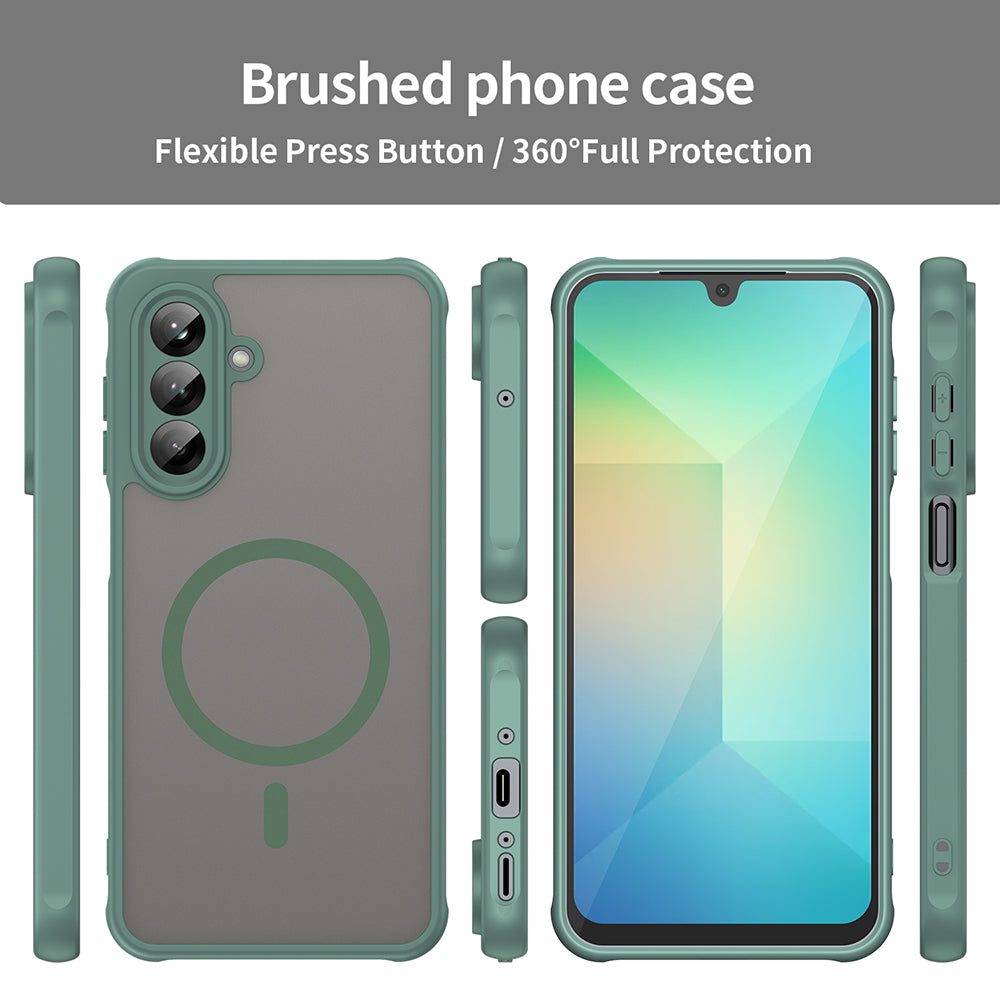Husa de protectie Techsuit HaloFrost II MagSafe compatibil cu Samsung Galaxy A26 5G, Verde