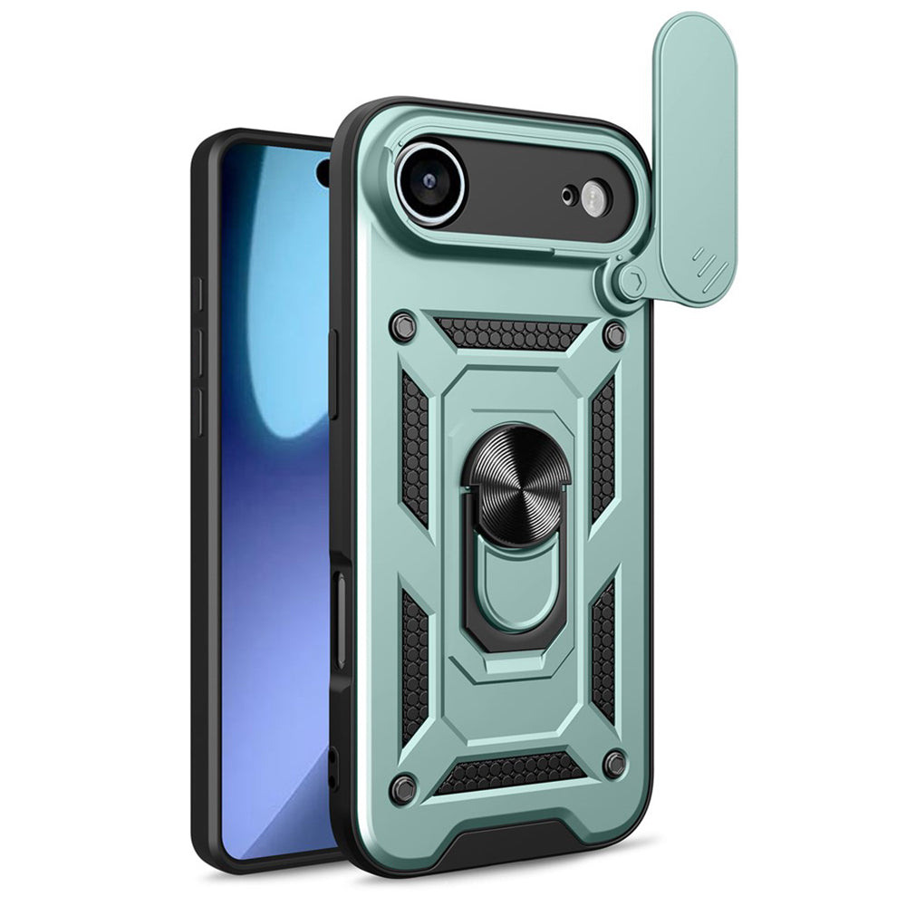 Husa de protectie Techsuit CamShield Series compatibil cu iPhone 17 Air, Verde