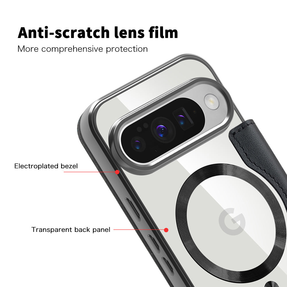 Husa de protectie Techsuit SmartMag Book compatibil cu Google Pixel 10 / 10 Pro, Negru