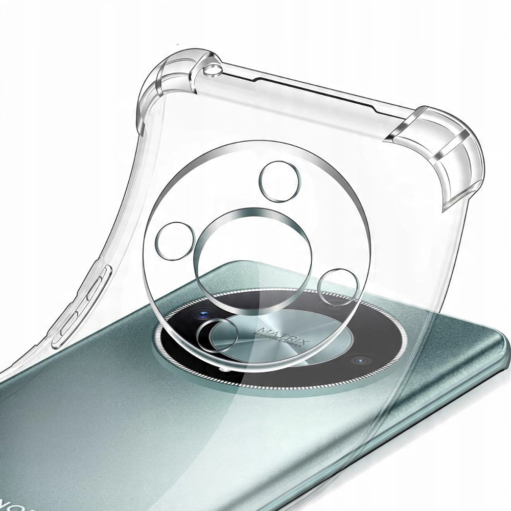 Husa de protectie Techsuit Shockproof Clear Silicone compatibil cu Honor Magic6 Lite, Transparent
