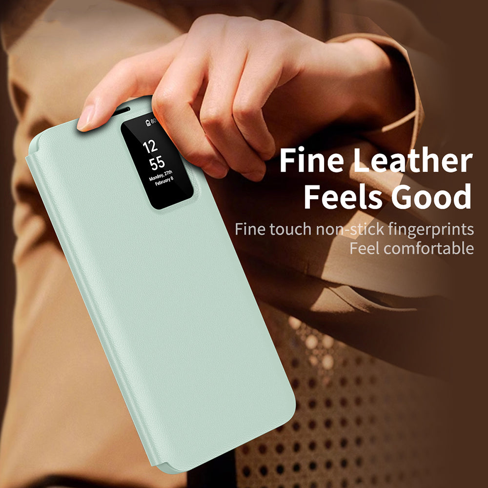 Husa de protectie Techsuit SmartView Series compatibil cu Samsung Galaxy S24 FE, Verde