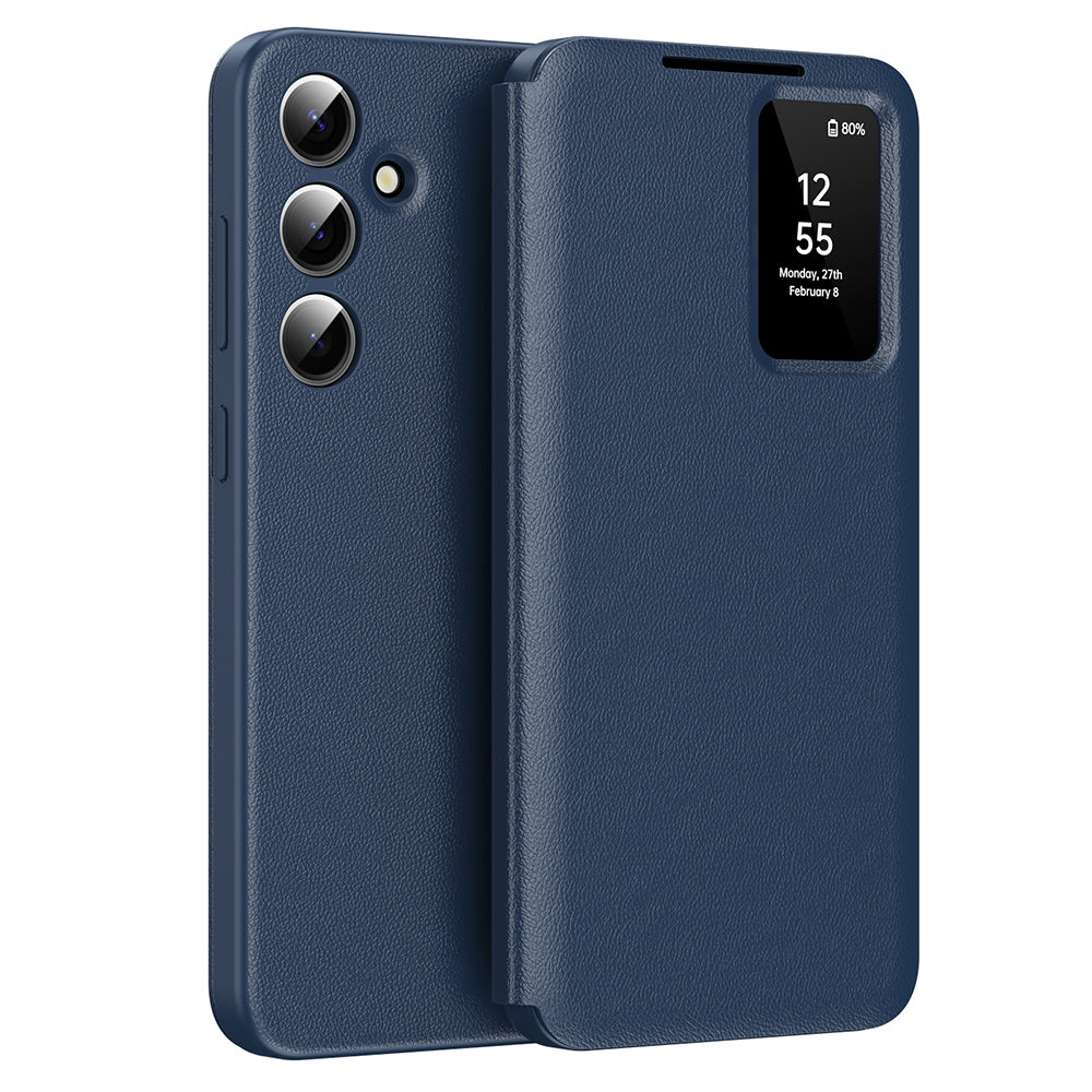 Techsuit SmartView Series kék tok Samsung Galaxy A55 5G készülékhez