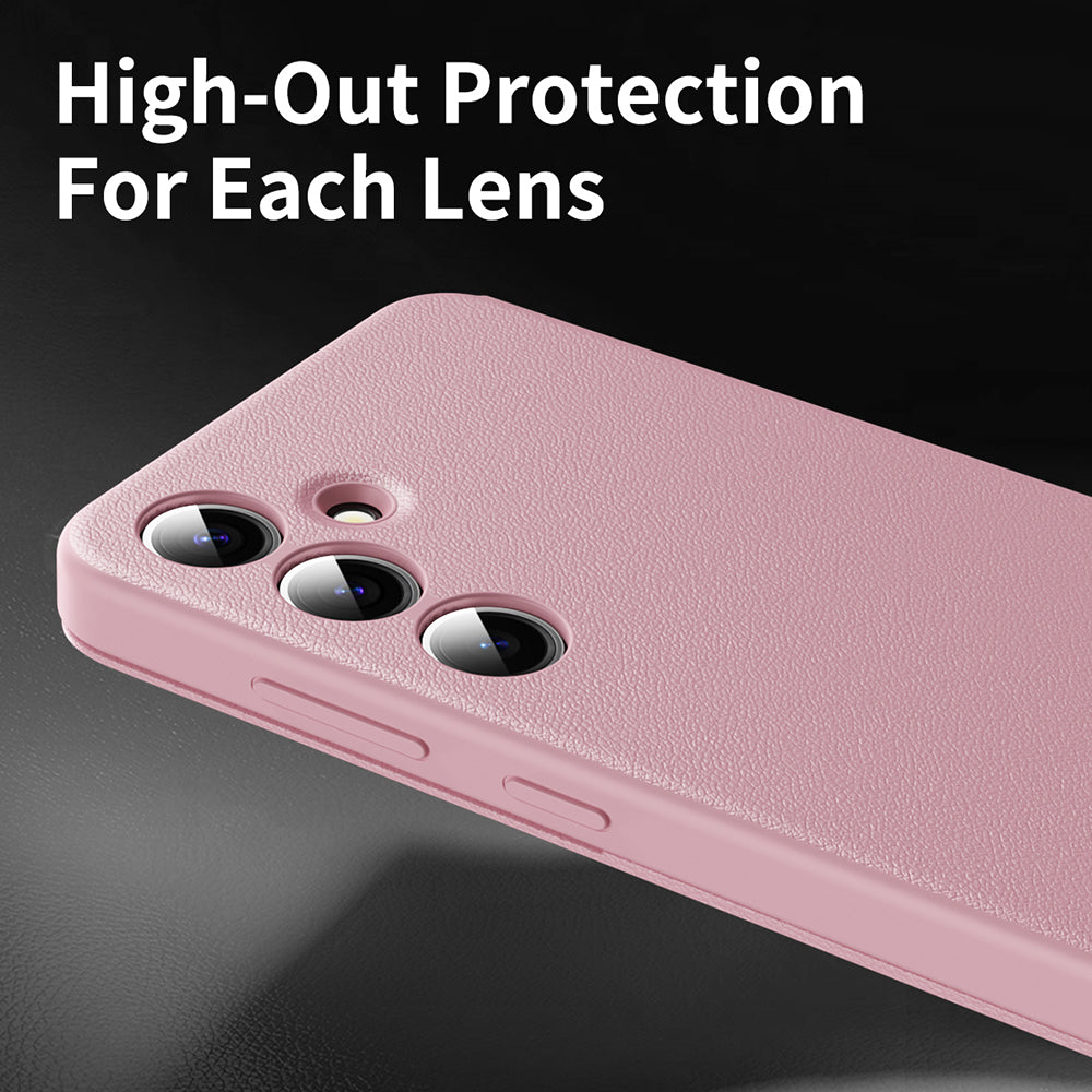 Husa de protectie Techsuit SmartView Series compatibil cu Samsung Galaxy S24, Roz
