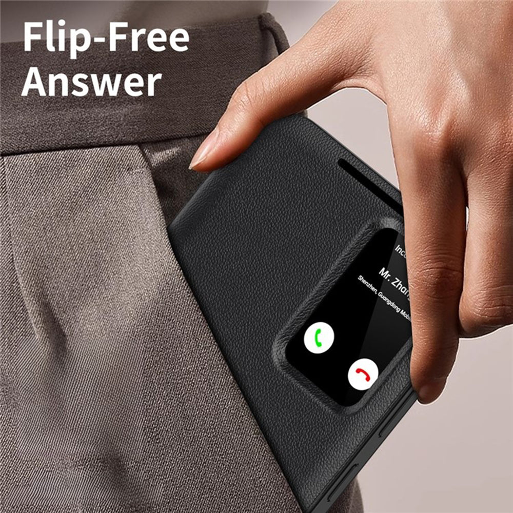 Husa de protectie Techsuit SmartView Series compatibil cu Samsung Galaxy S24 Ultra, Negru