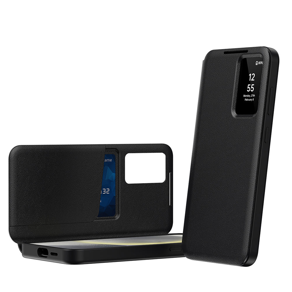 Husa de protectie Techsuit SmartView Series compatibil cu Samsung Galaxy S23 FE, Negru