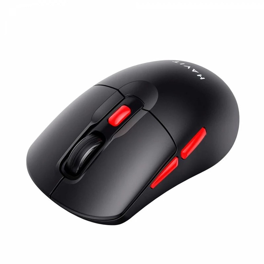 Tastatura/Mouse Havit Wireless Mouse (MS59WB), 2.4GHz, 800/1200/1600 DPI, ABS, PC, AA Battery, Negru / Red