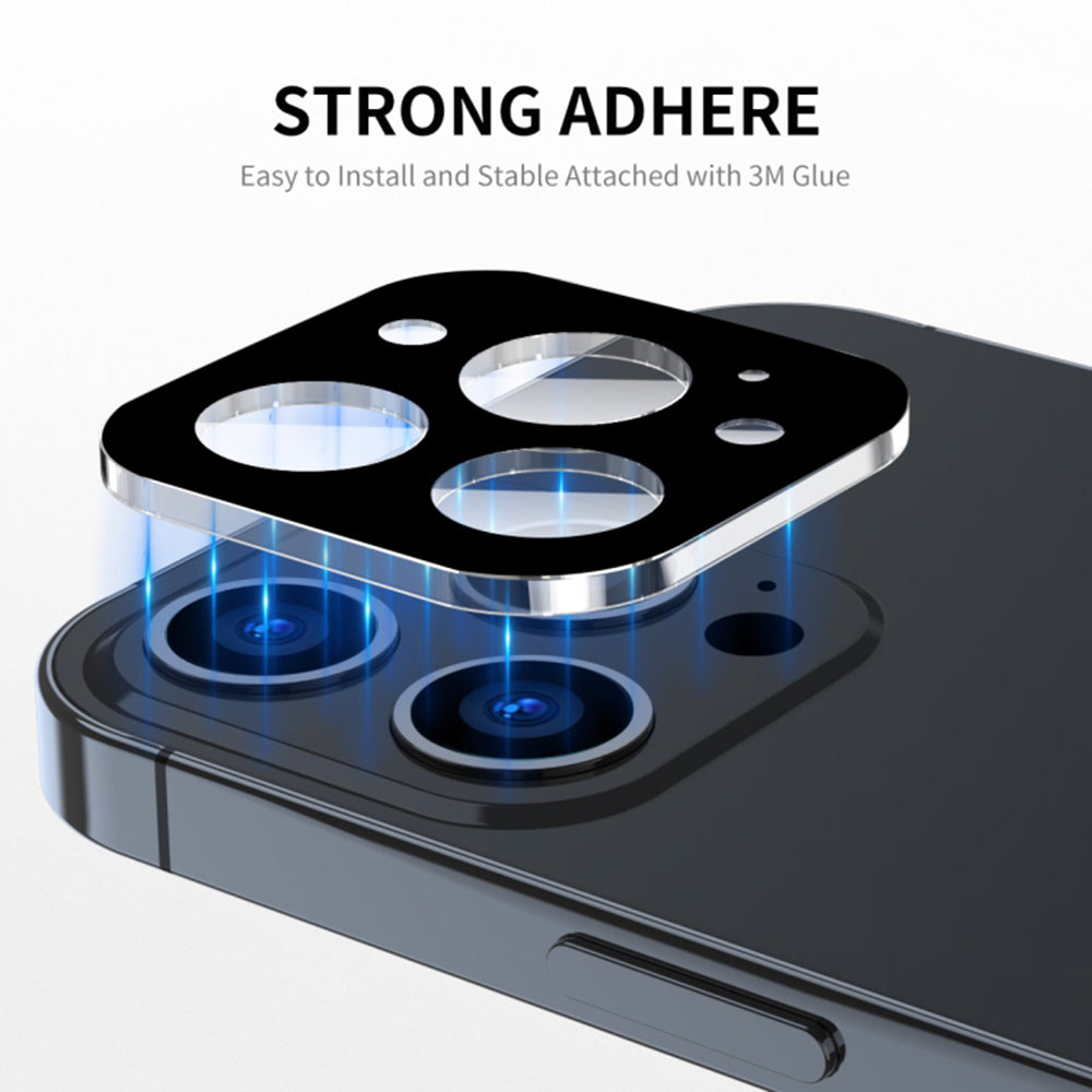 Folie de protectie Techsuit Full Camera Glass compatibil cu iPhone 17 Pro, Negru
