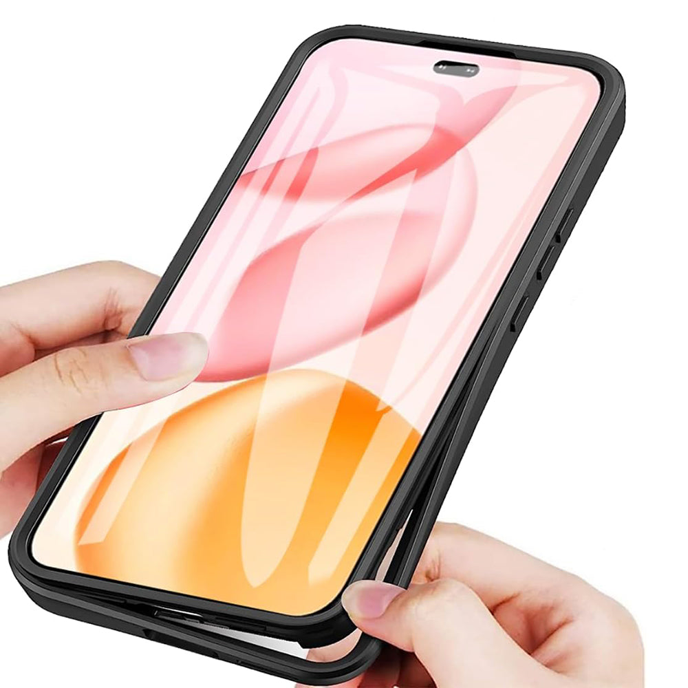 Folie de protectie Techsuit ColorVerse 360 Series + compatibil cu Honor 400 Pro, Negru