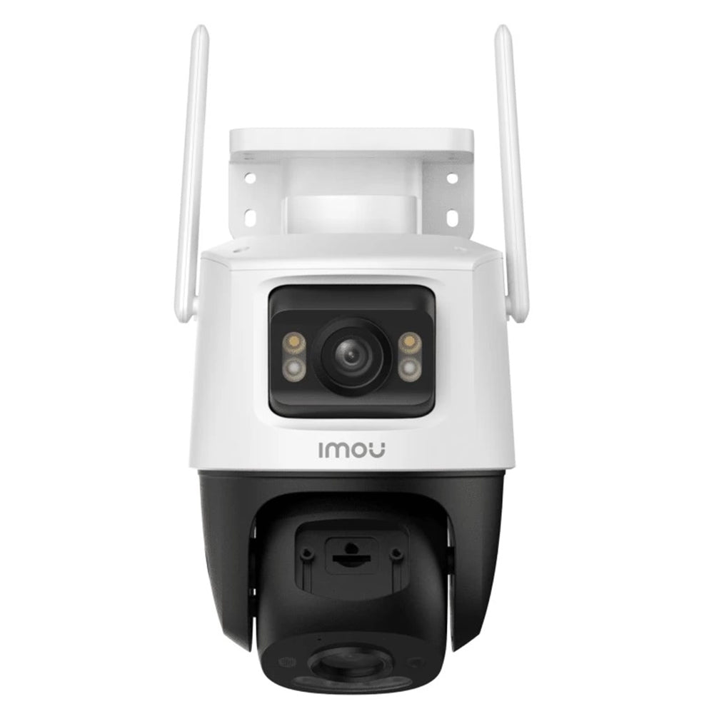 Imou Outdoor Camera Cruiser Dual 2 PRO (IPC-S7XFP-8U0WED), 4+4MP, AI IMOU SENSE, Wi-Fi 6, Dual IR, PT, Alarm, IP65, Alb