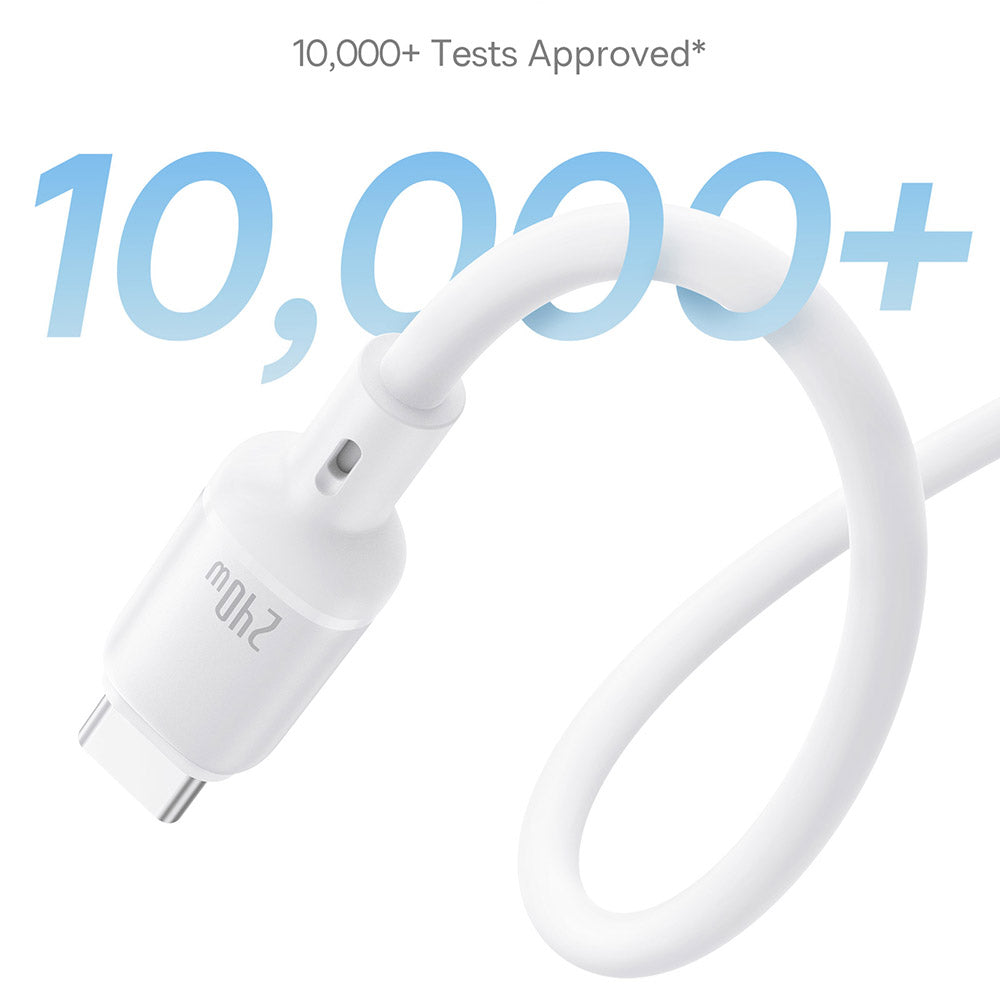 Cablu Baseus PicoGo (P10376800121-00), Magnetic, Type-C to Type-C, 240W, Fast Charging, 480Mbps, Silicone, 1m, Negru