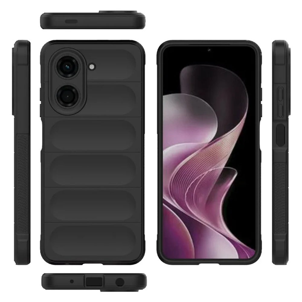 Husa de protectie Techsuit Magic Shield compatibil cu Xiaomi Redmi A5 4G (Regional), Negru