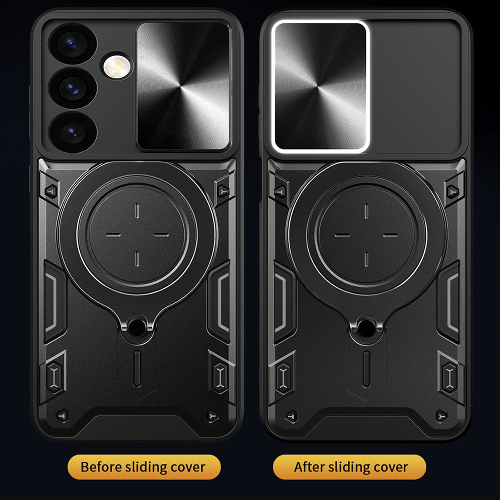 Husa de protectie Techsuit CamGuard Pro compatibil cu Honor 400, Rosu