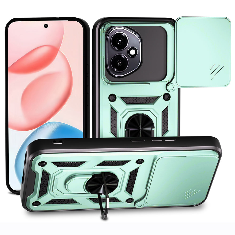 Husa de protectie Techsuit CamShield Series compatibil cu Honor 400, Verde