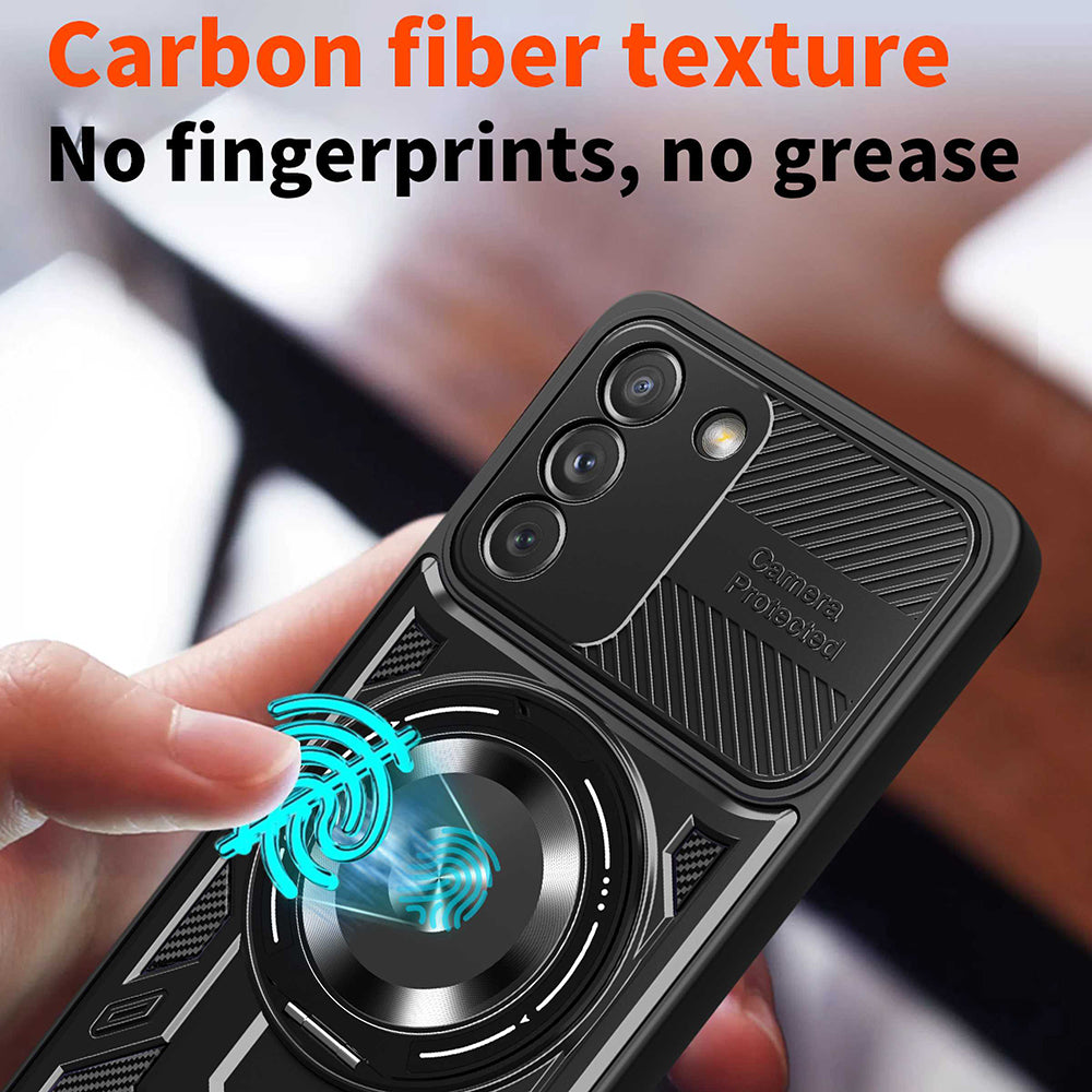 Husa de protectie Techsuit RuggedCam compatibil cu Samsung Galaxy S21 FE 5G, Albastru