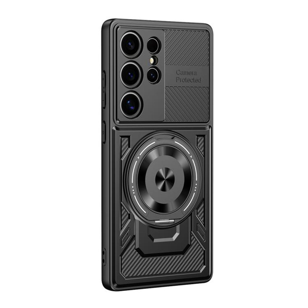 Husa pentru Samsung Galaxy S22 Ultra 5G - Techsuit RuggedCam - Black