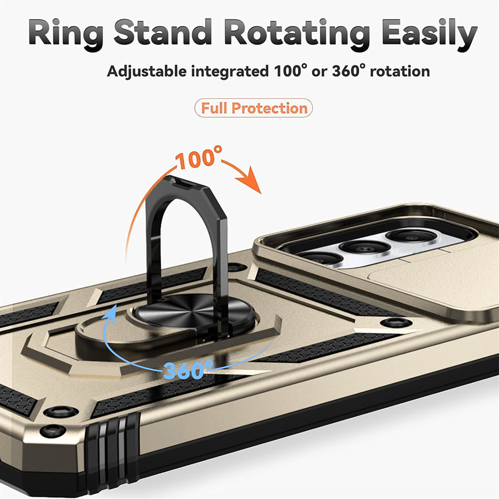Husa de protectie Techsuit CamShield Series compatibil cu Samsung Galaxy A36 5G, Auriu