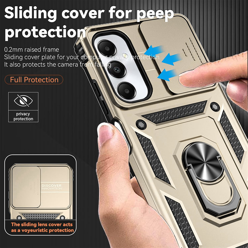 Husa de protectie Techsuit CamShield Series compatibil cu Samsung Galaxy A36 5G, Auriu