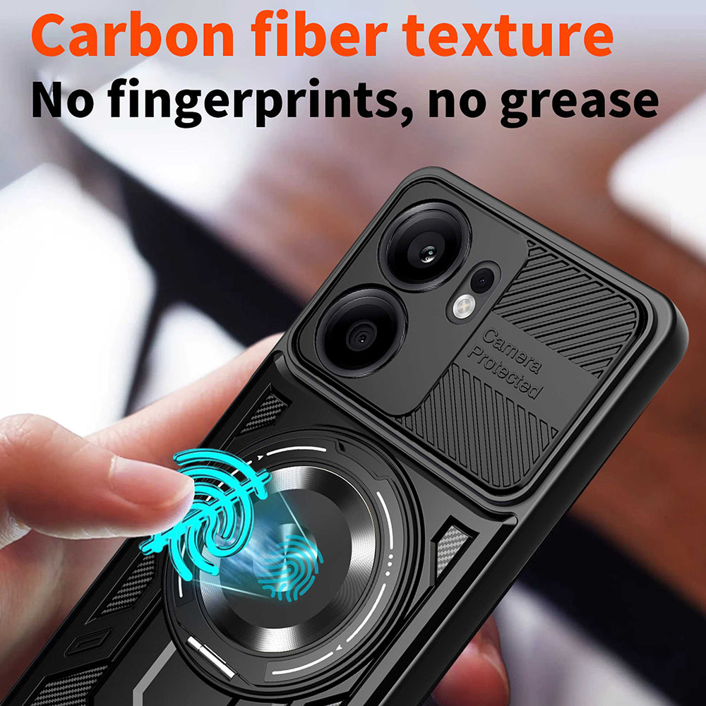 Husa de protectie Techsuit RuggedCam compatibil cu Oppo Reno13 F 4G / Reno13 F 5G / Reno13 FS 5G, Albastru