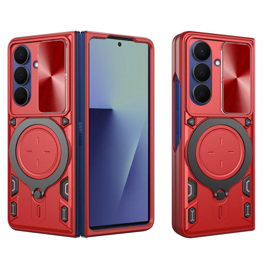 Husa de protectie Techsuit CamGuard Pro compatibil cu Samsung Galaxy Z Fold7, Rosu