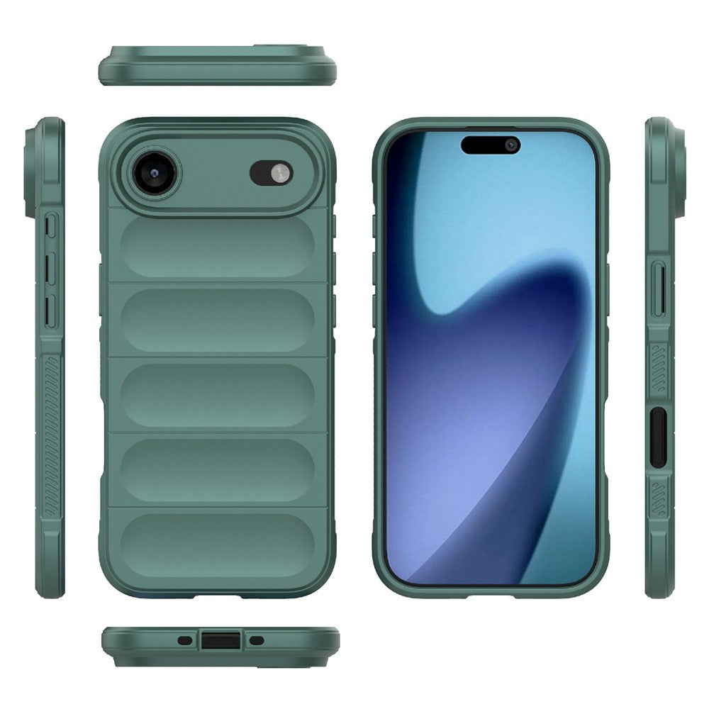 Husa de protectie Techsuit Magic Shield compatibil cu iPhone 17 Air, Verde