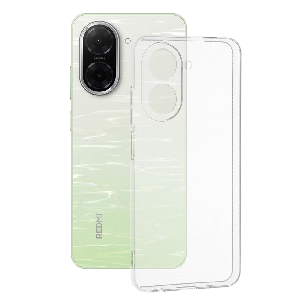 Husa de protectie Techsuit Clear Silicone compatibil cu Xiaomi Redmi A5 4G (Regional), Transparent