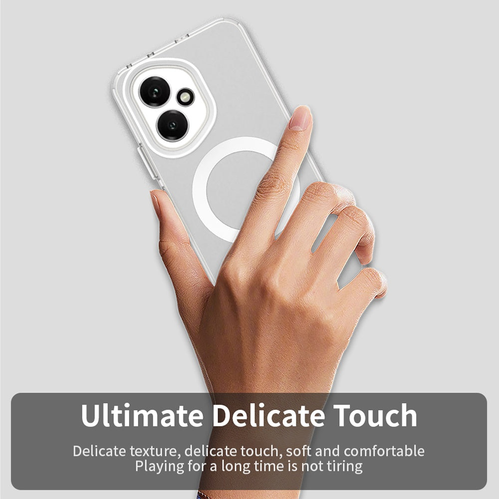 Husa de protectie Techsuit CandyCase MagSafe compatibil cu Honor 400, Alb