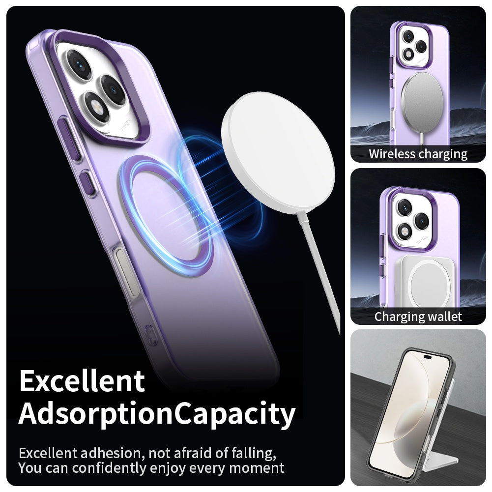 Husa de protectie Techsuit CandyCase MagSafe compatibil cu Honor 400 Lite, Mov