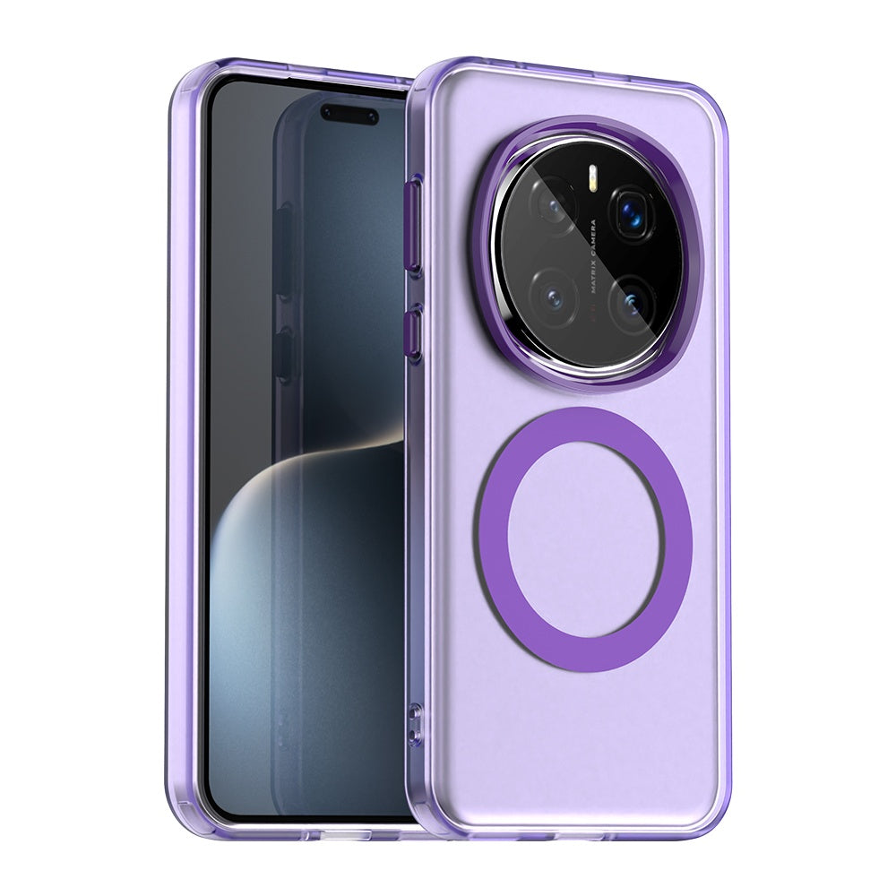 Husa de protectie Techsuit CandyCase MagSafe compatibil cu Honor Magic7 Pro, Mov