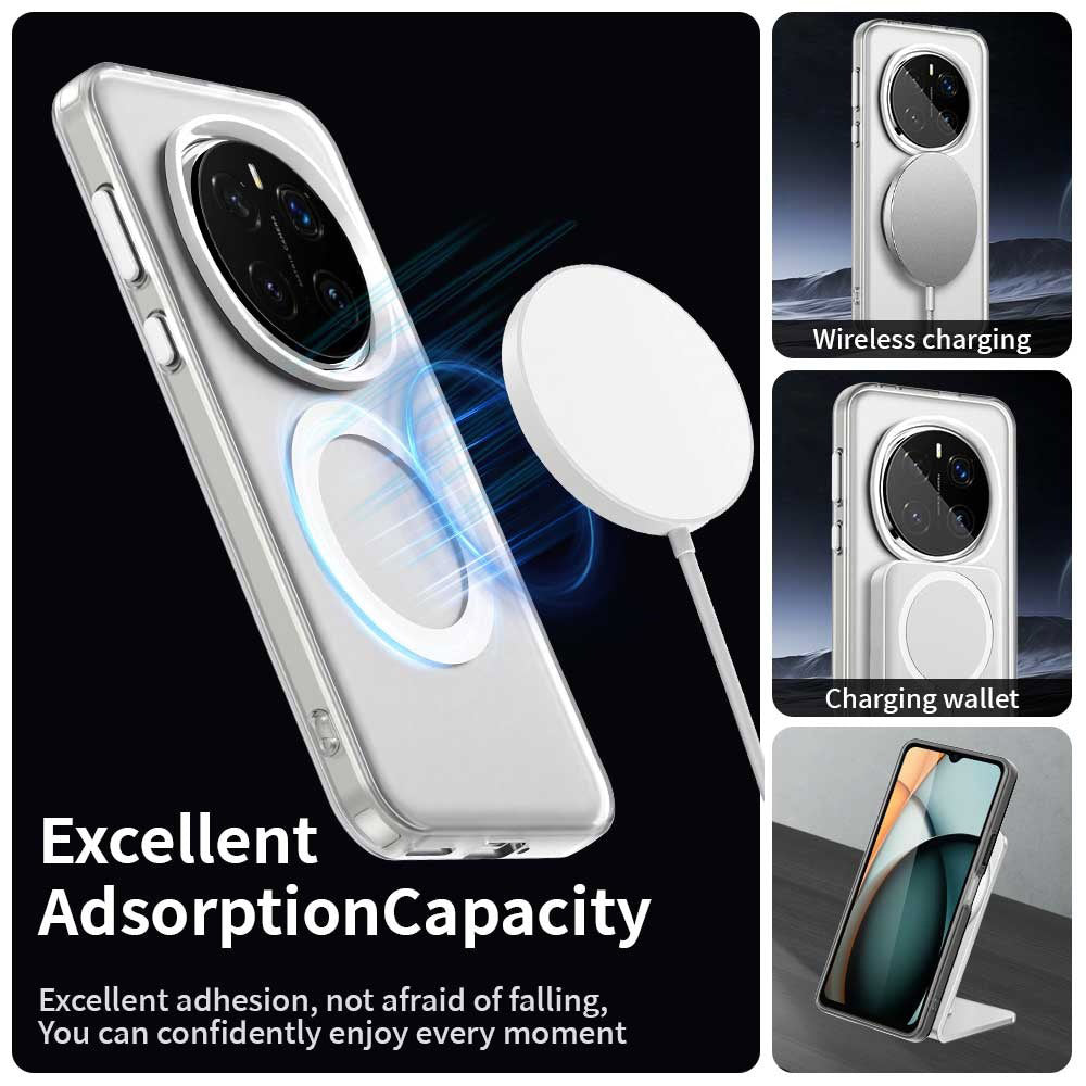 Husa de protectie Techsuit CandyCase MagSafe compatibil cu Honor Magic7 Pro, Alb