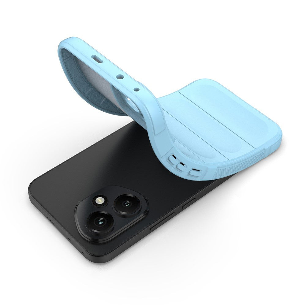 Husa de protectie Techsuit Magic Shield compatibil cu Honor 400, Bleu