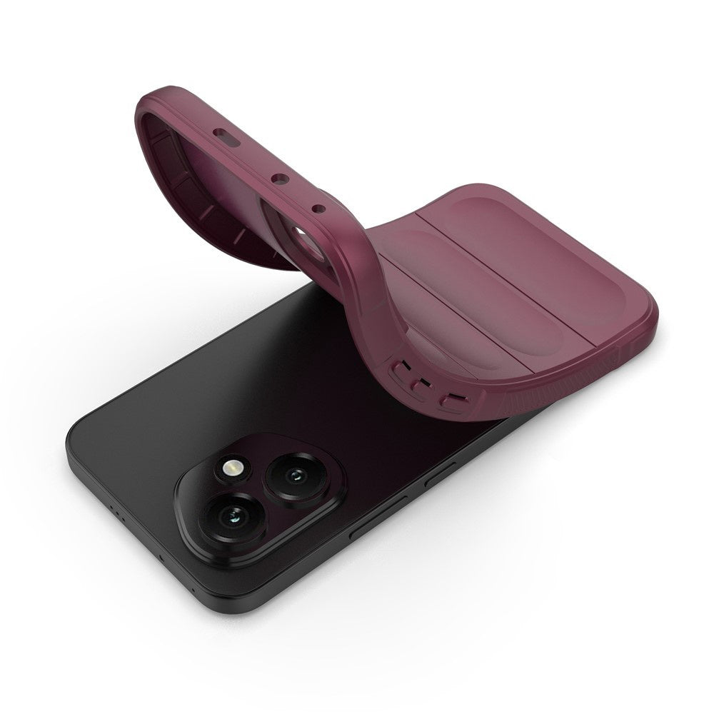 Husa de protectie Techsuit Magic Shield compatibil cu Honor 400, Bordo