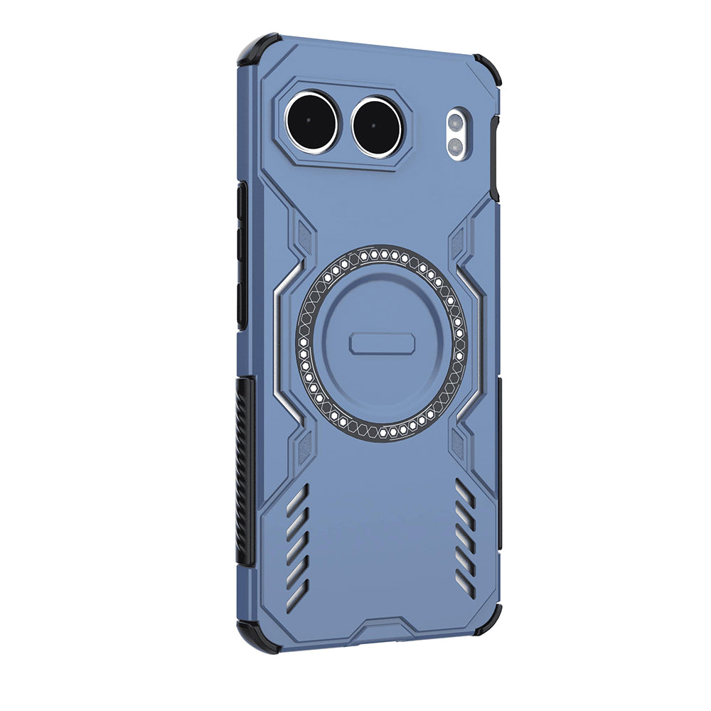 Husa de protectie Techsuit ArmorMag compatibil cu OnePlus Nord 4, Albastru
