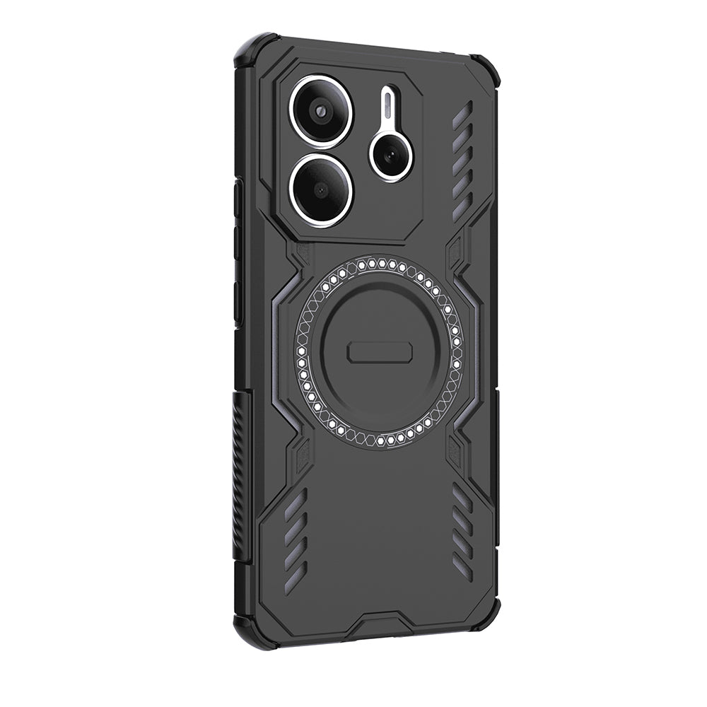 Husa de protectie Techsuit ArmorMag compatibil cu Xiaomi Redmi Note 14 5G, Negru
