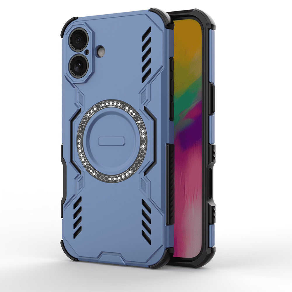 Husa de protectie Techsuit ArmorMag compatibil cu iPhone 16 Plus, Albastru