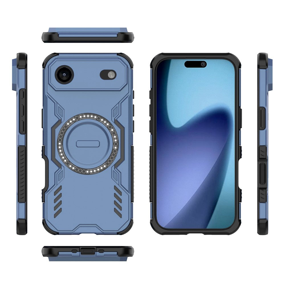 Husa de protectie Techsuit ArmorMag compatibil cu iPhone 17 Air, Albastru