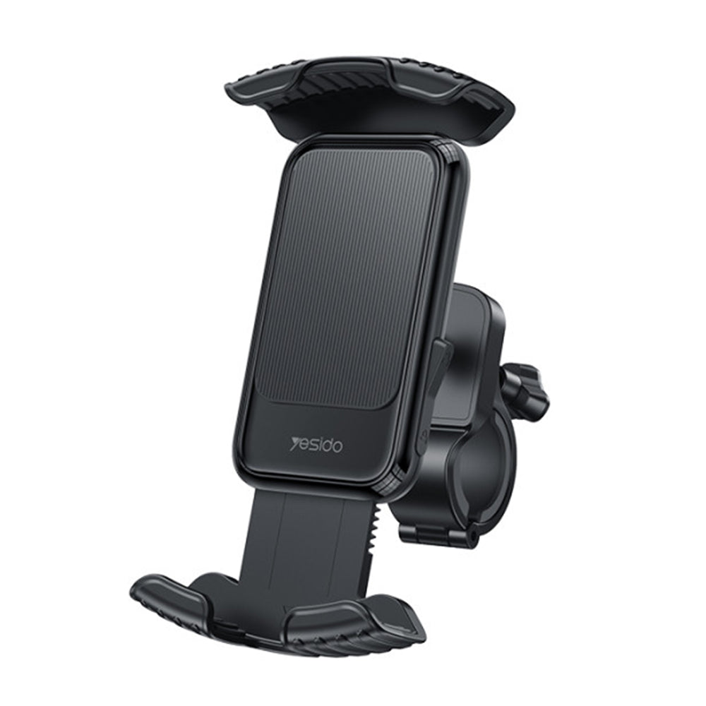 Suport Yesido Bicycle Phone (C249), 360 Rotation, One-Touch Stabilization Locking, 4.8-7.2", Negru