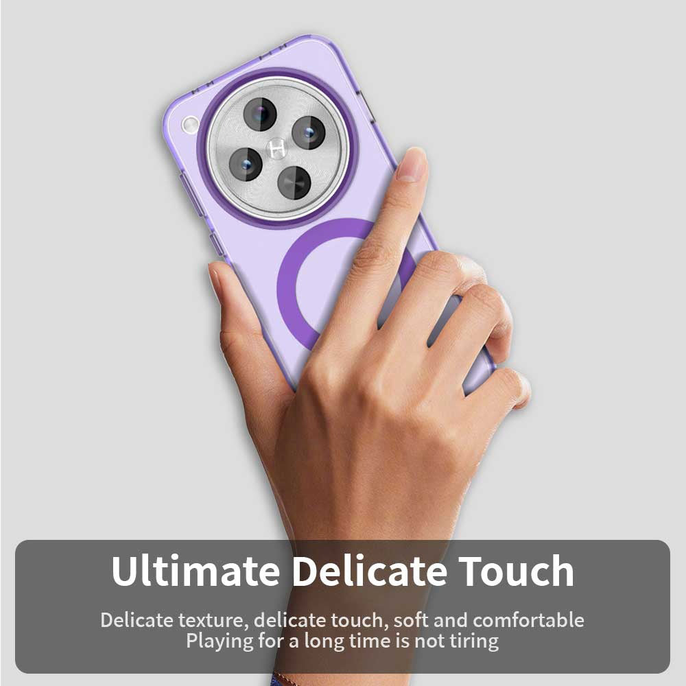 Husa de protectie Techsuit CandyCase MagSafe compatibil cu Oppo Find X8 Pro, Mov